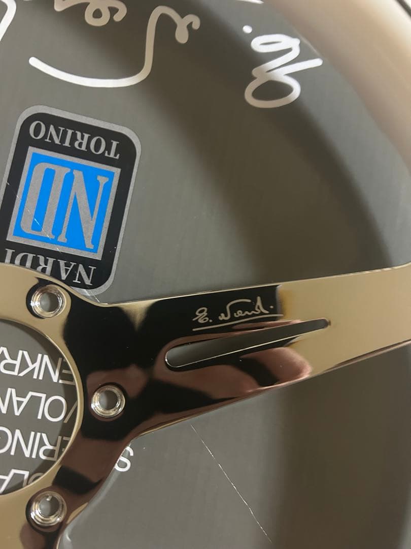 Nardi ステアリングホイール ホワイト35π