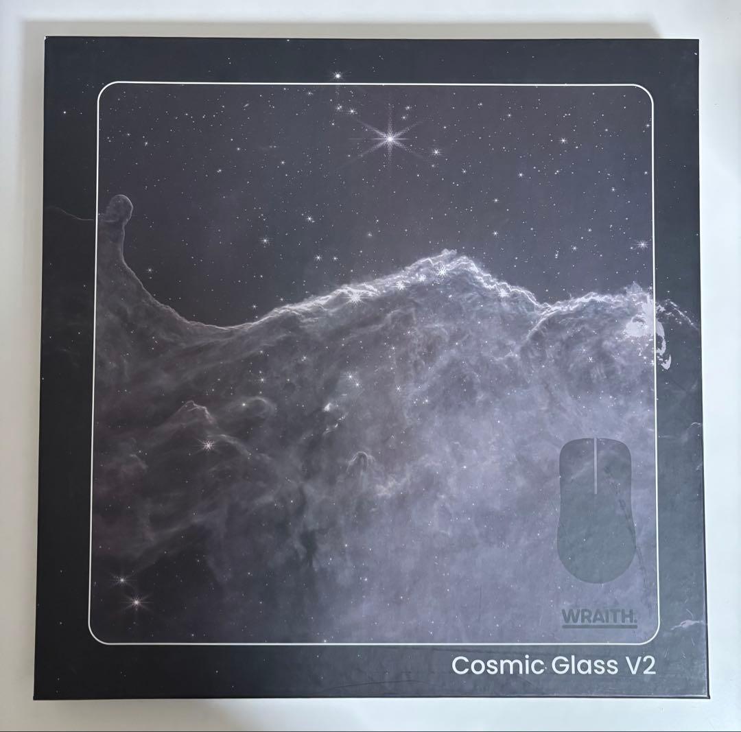 マウス・トラックボール WRAITH Cosmic Glass V2 stealth black