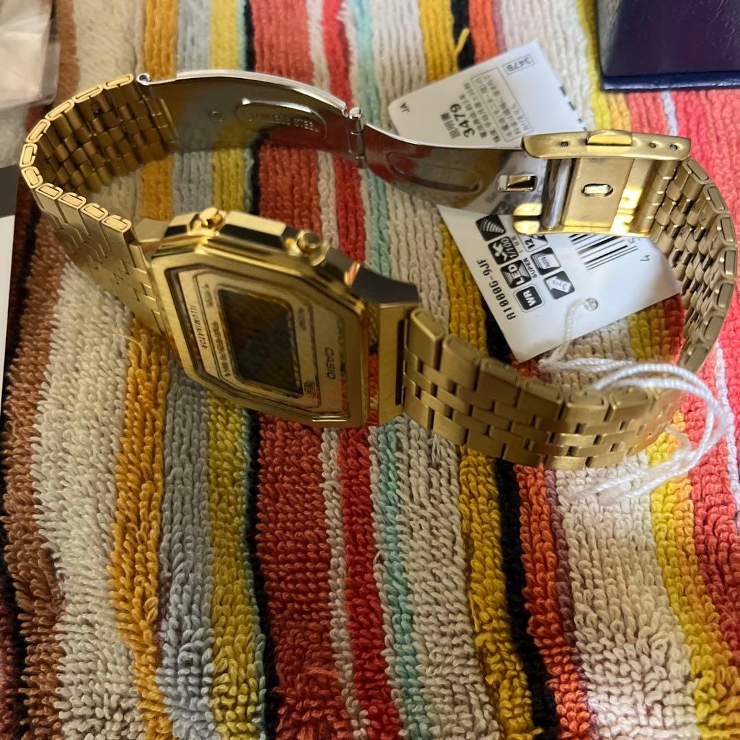 CASIO A1000G-9JF ゴールド腕時計