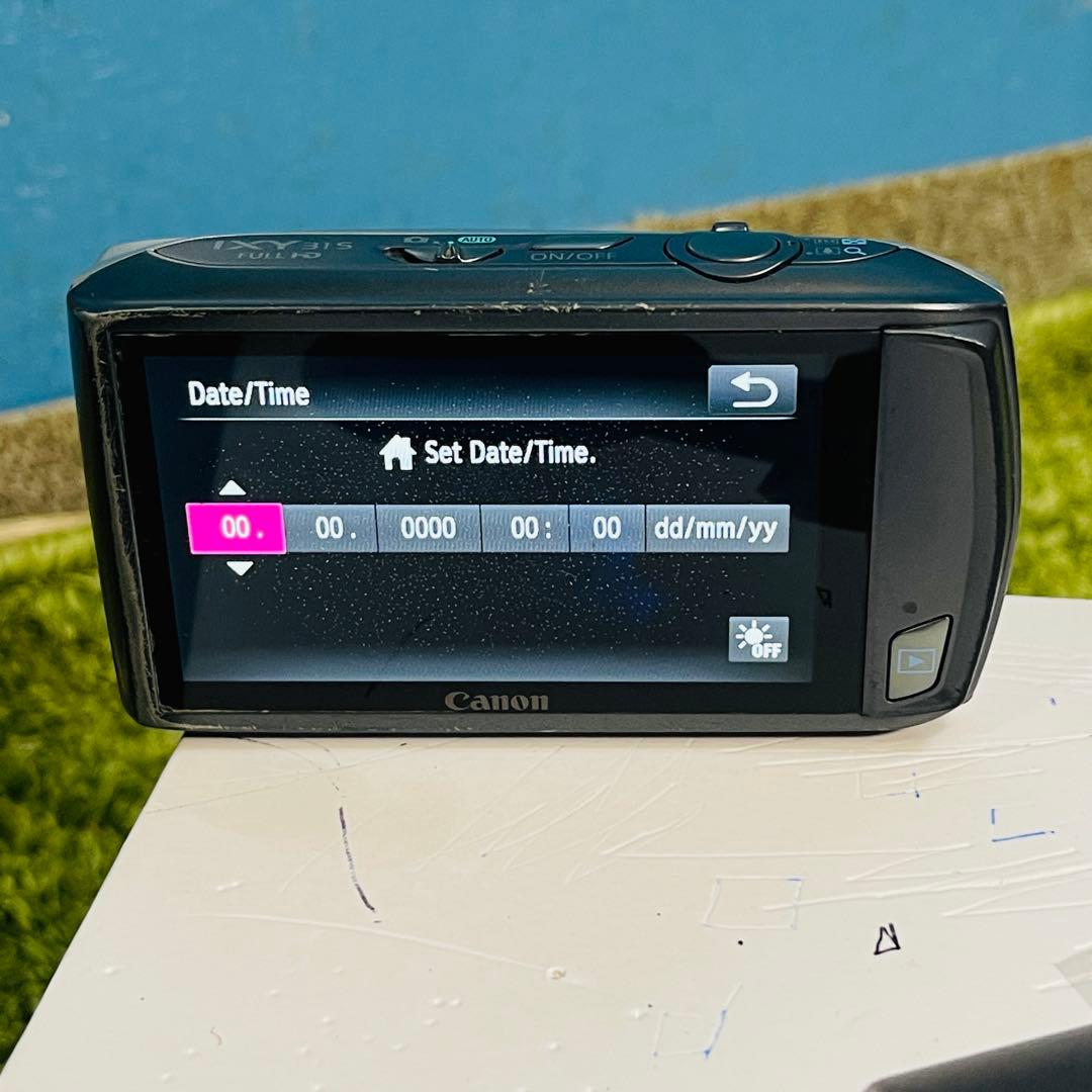 Canon IXY 31S コンパクトデジタルカメラ動作品