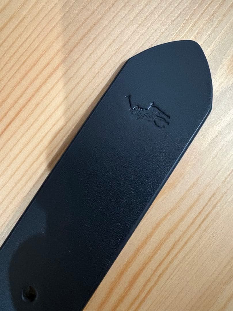 POLO RALPH LAUREN ブラック　レザー ベルト　サイズ32