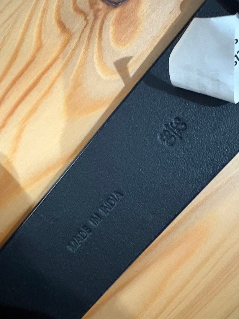 POLO RALPH LAUREN ブラック　レザー ベルト　サイズ32