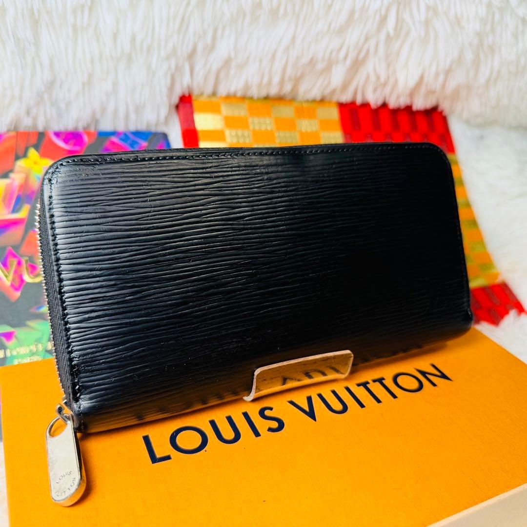 【セール中】 ルイヴィトン エピ ラウンドファスナー ジッピー 長財布 ノワール