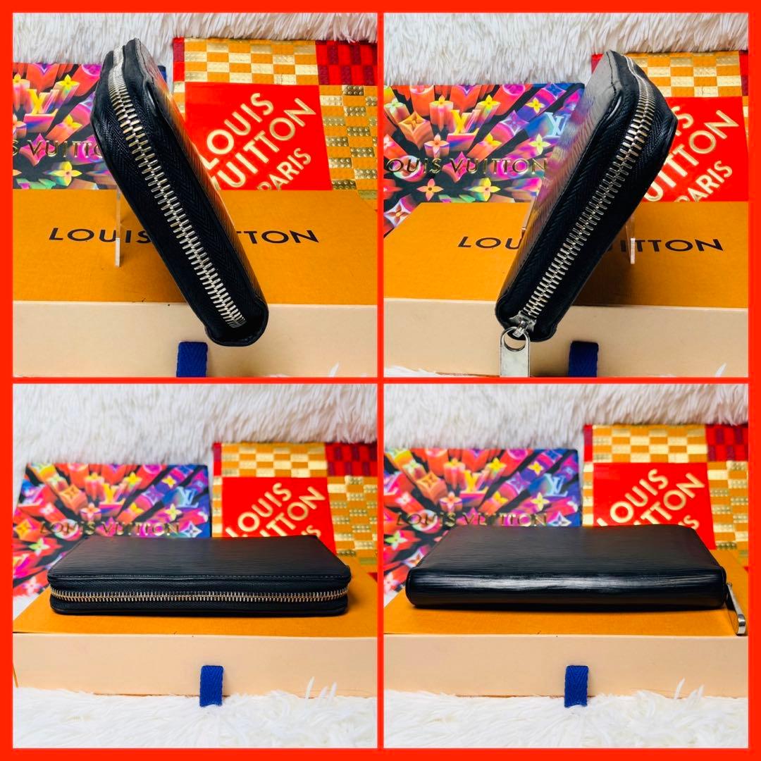 【セール中】 ルイヴィトン エピ ラウンドファスナー ジッピー 長財布 ノワール