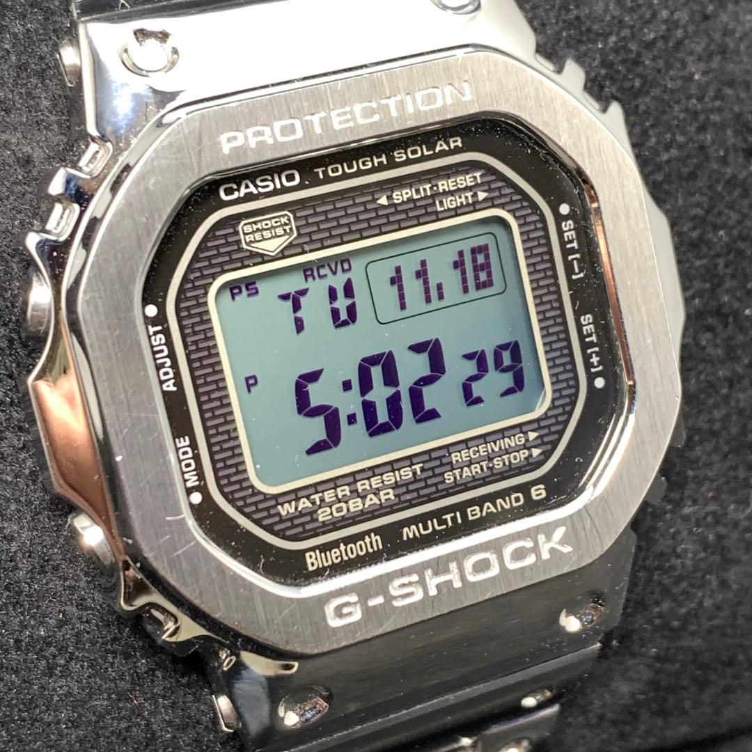 CASIO G-SHOCK GMW-B5000D-1JF フルメタル ステンレス