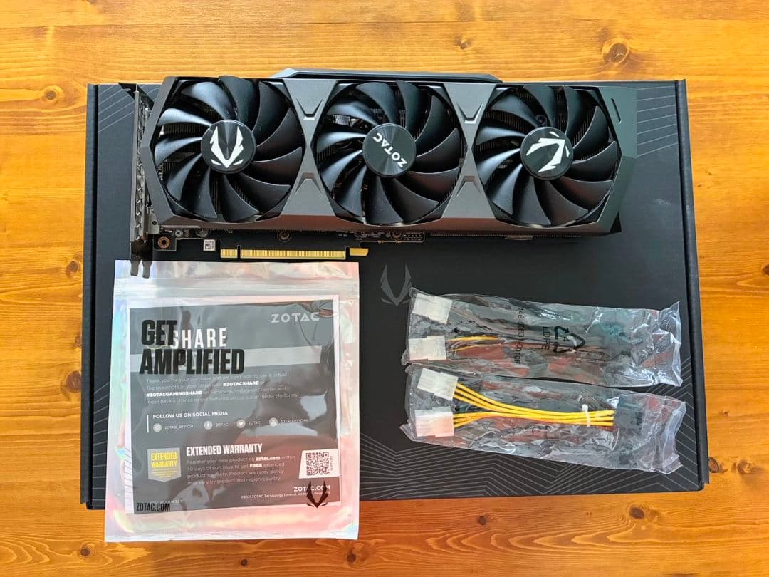 グラフィックボード・グラボ・ビデオカード ZOTAC GeForce RTX3070ti Trinity OC