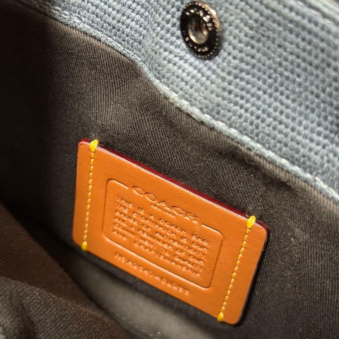 COACH トート 20・カラーブロック トートバッグ