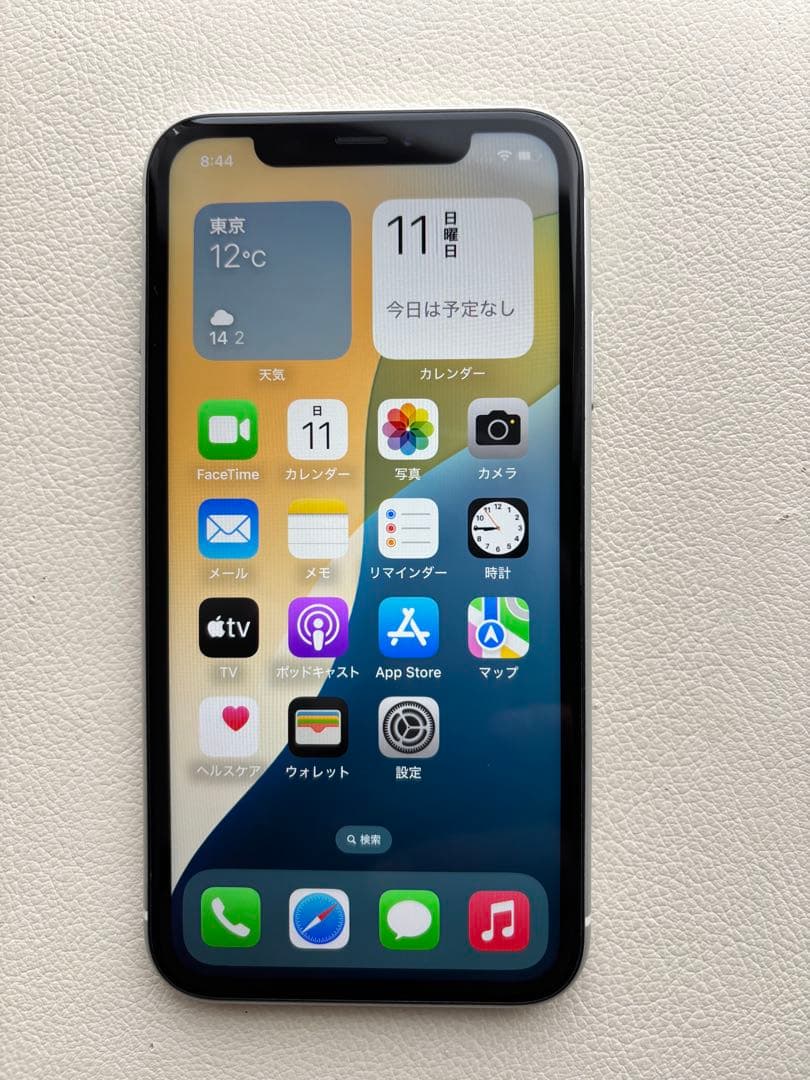 iPhone xr 128GB ホワイト　82%