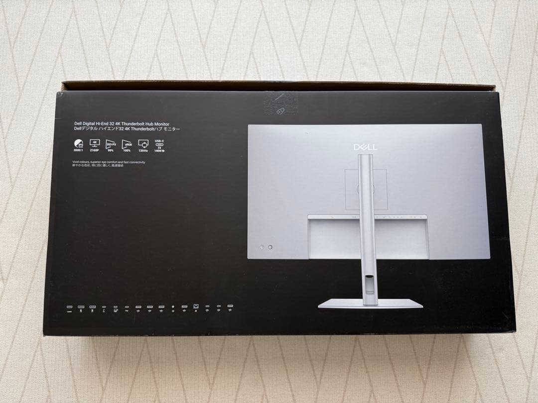 Dell U3223QE 32インチ 4K USB-Cハブモニター