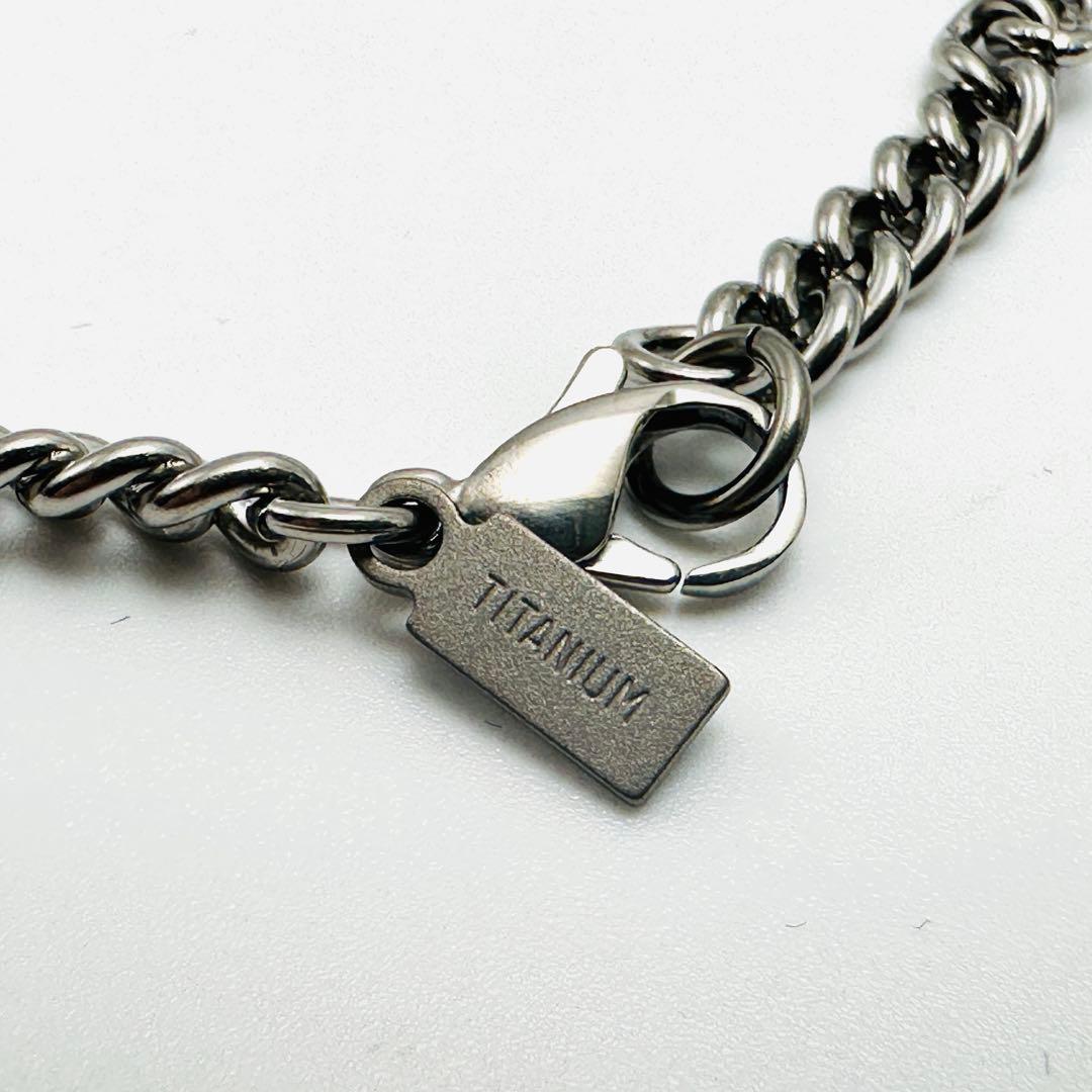 phiten ファイテン　チタン　ネックレス　シルバー　喜平　袋付き