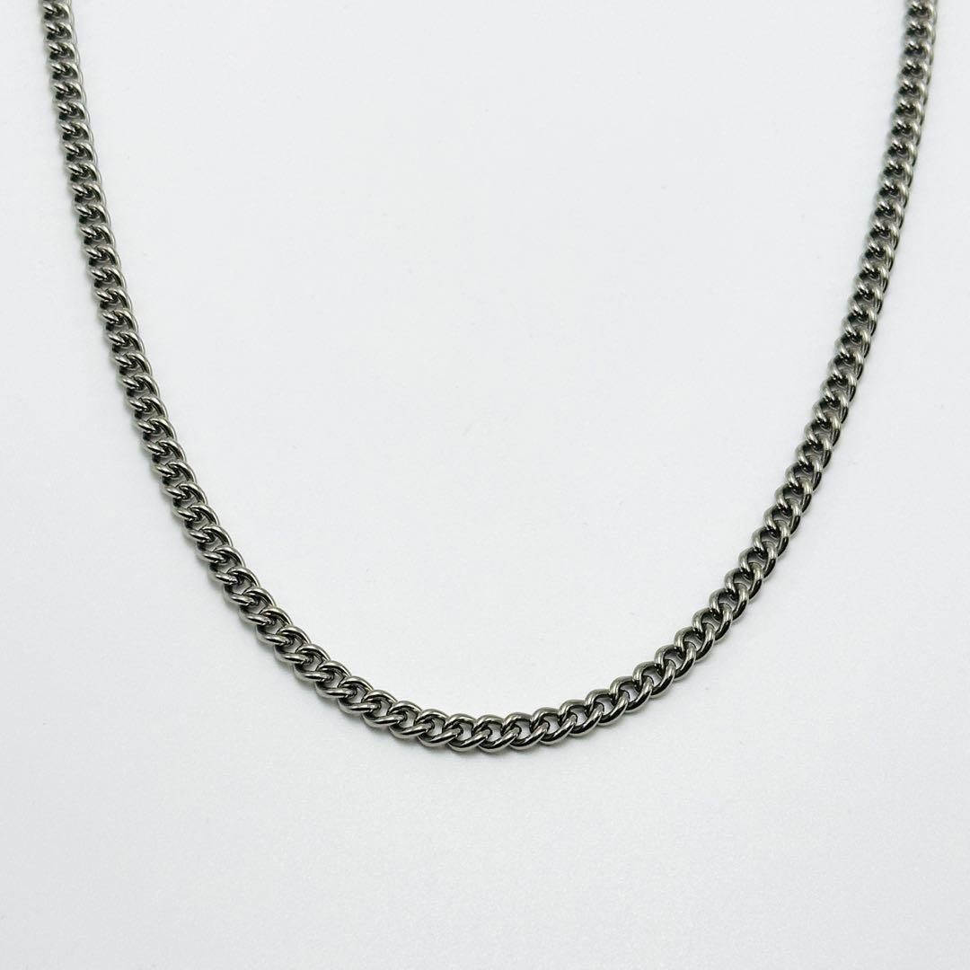 phiten ファイテン　チタン　ネックレス　シルバー　喜平　袋付き