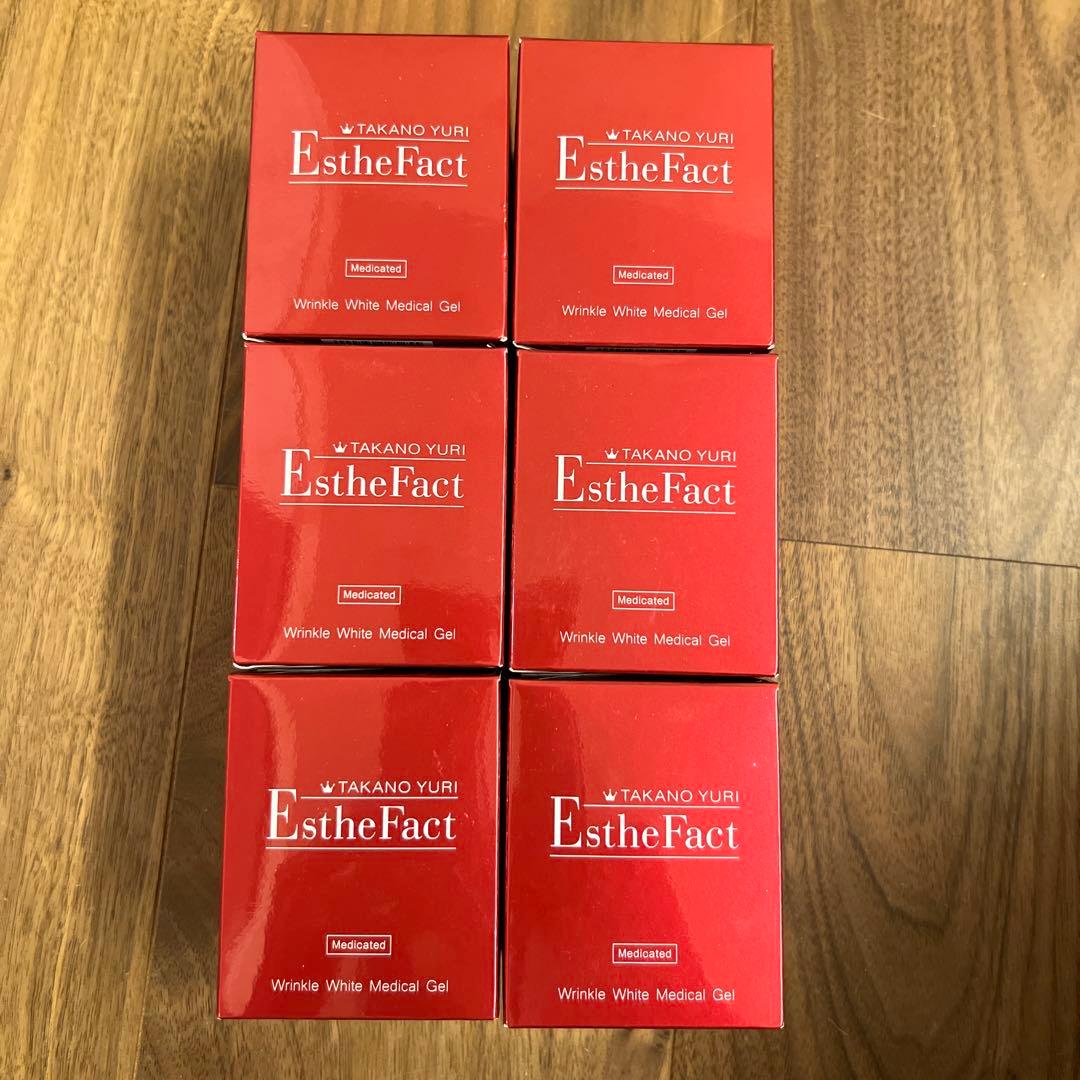 たかの友梨 エステファクト　リンクホワイト　メディカルジェル50g 6個セット