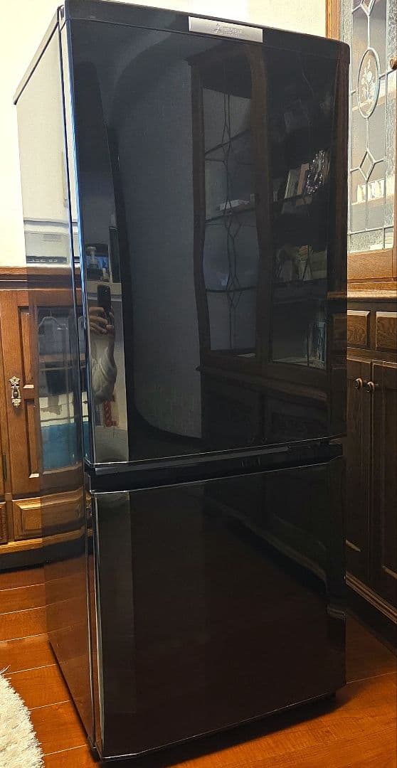 【146L 2014年製】三菱2ドア冷凍冷蔵庫 MR-P15Y-B