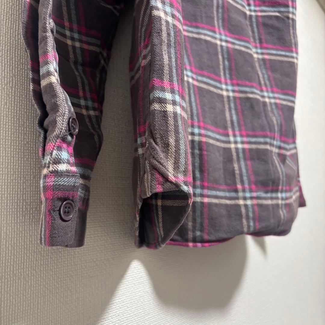 00s old STUSSY ヘビーフランネルシャツ