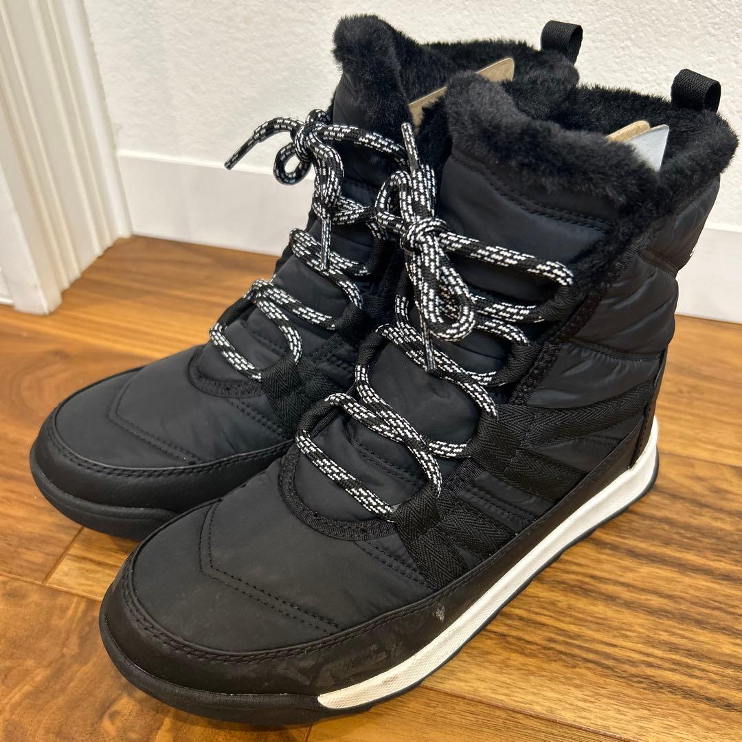 SOREL ブラックブーツ　23cm