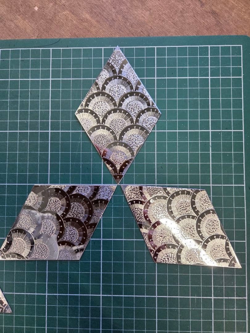 17スーパーグレート等　スリーダイヤ　デカめ　オリジナル柄　削り込み