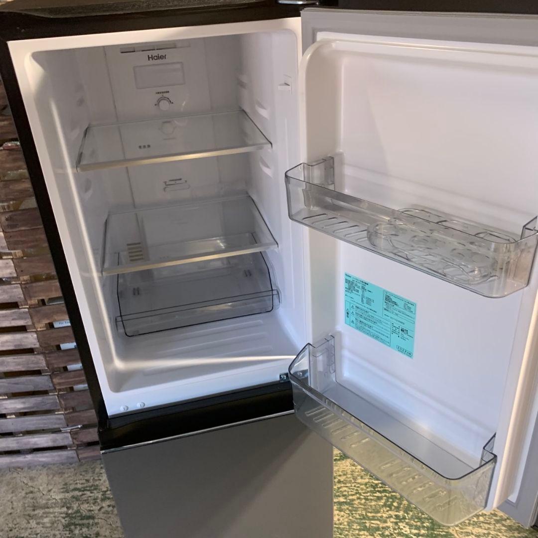 I121\" Haier 2ドア 148L 冷蔵庫 JR-SY15AR-H 黒