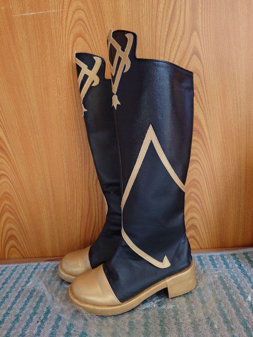 原神 旅人 コスプレ 空 ウィッグ 靴