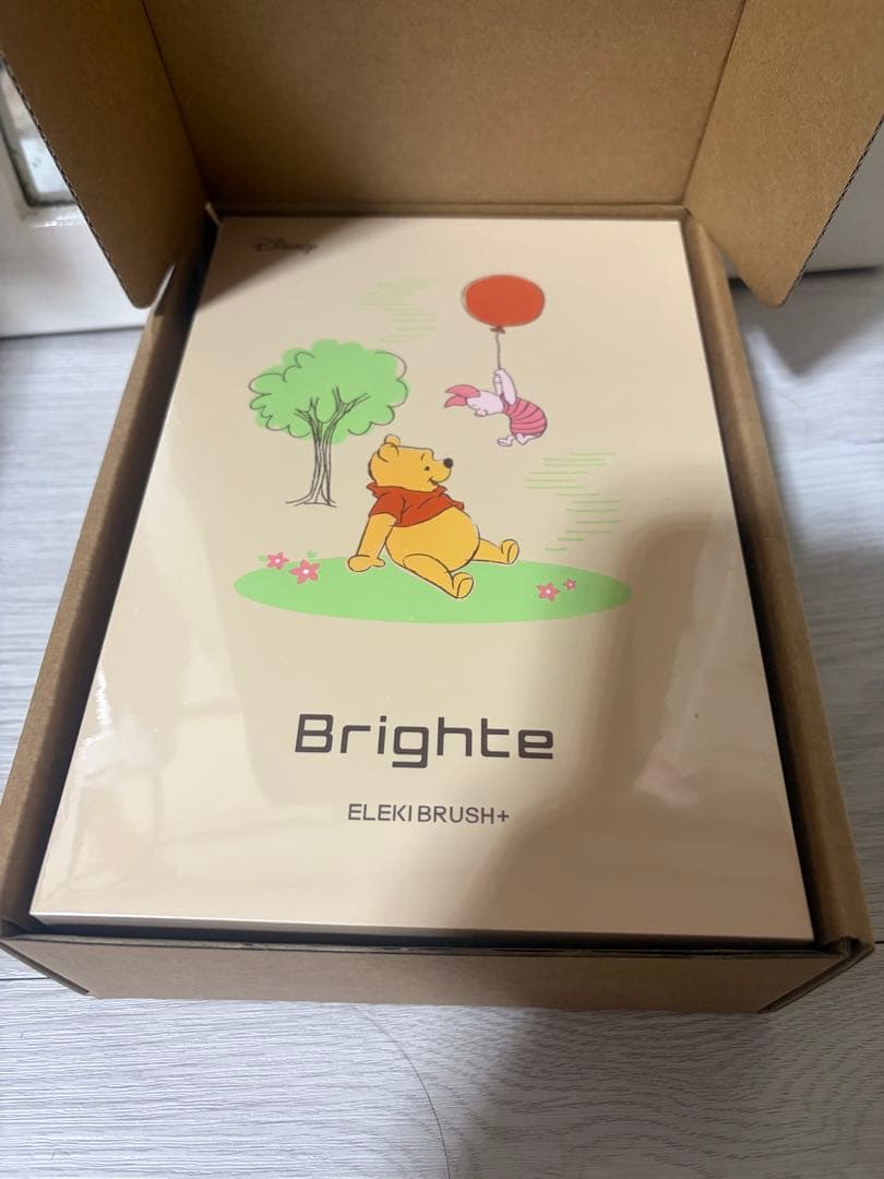 Disney Brighte ELEKIBRUSH+ ヘアブラシ ローション付き