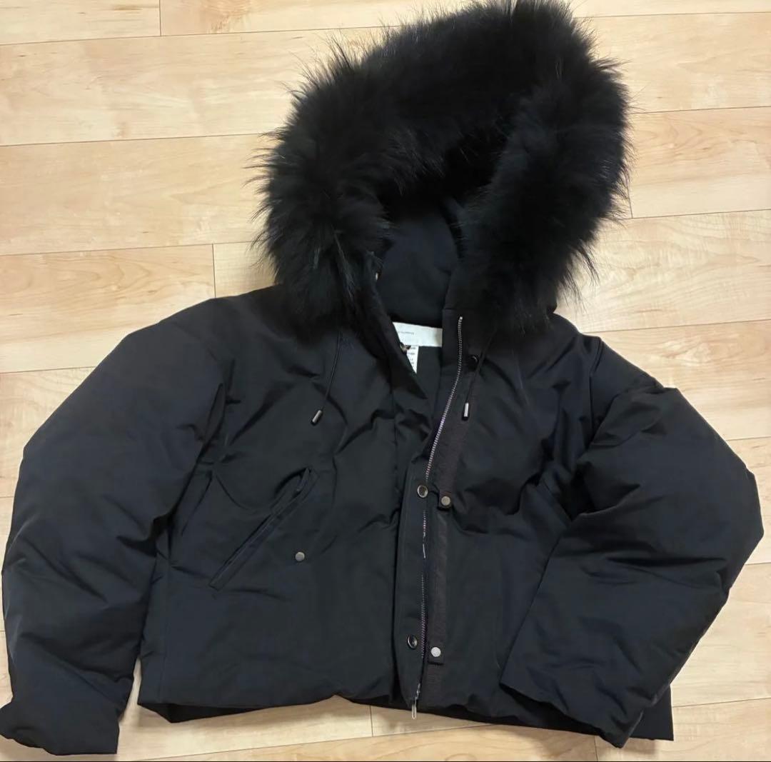 定価59,400円ダブルスタンダードクロージングポリエステルタフタダウンコート