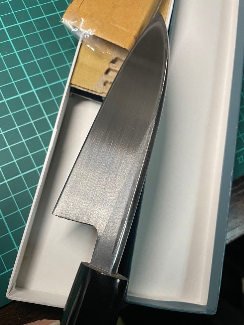 正本 出刃包丁 135mm 本霞 玉白鋼