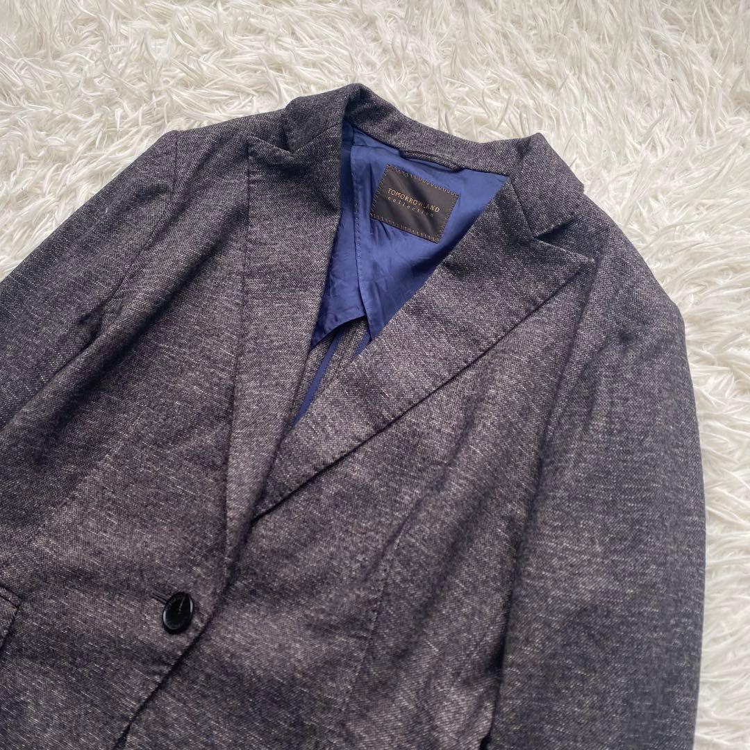 TOMORROWLAND REGGIANI生地 パンツスーツ セットアップ 38