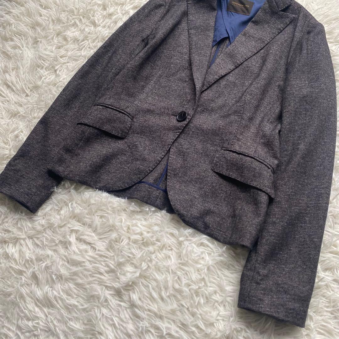 TOMORROWLAND REGGIANI生地 パンツスーツ セットアップ 38