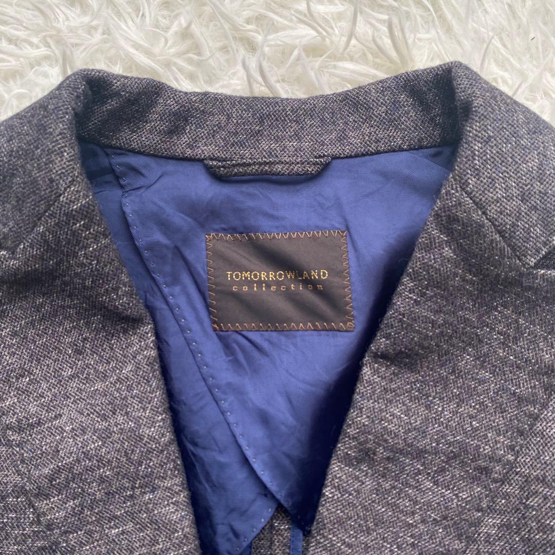 TOMORROWLAND REGGIANI生地 パンツスーツ セットアップ 38