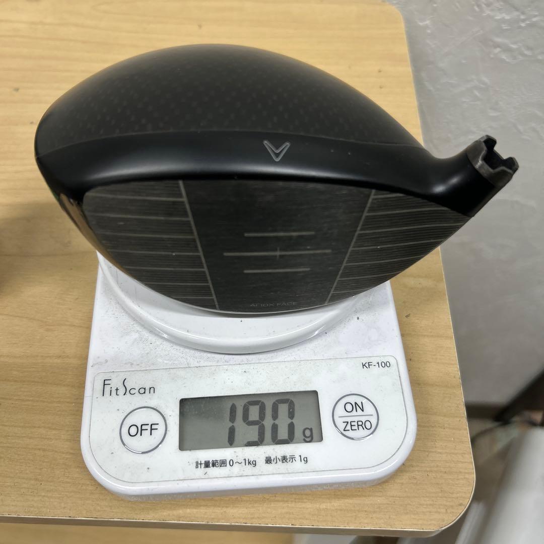 キャロウェイ　エリートX ドライバーヘッド　10.5°(ウェイト付き)