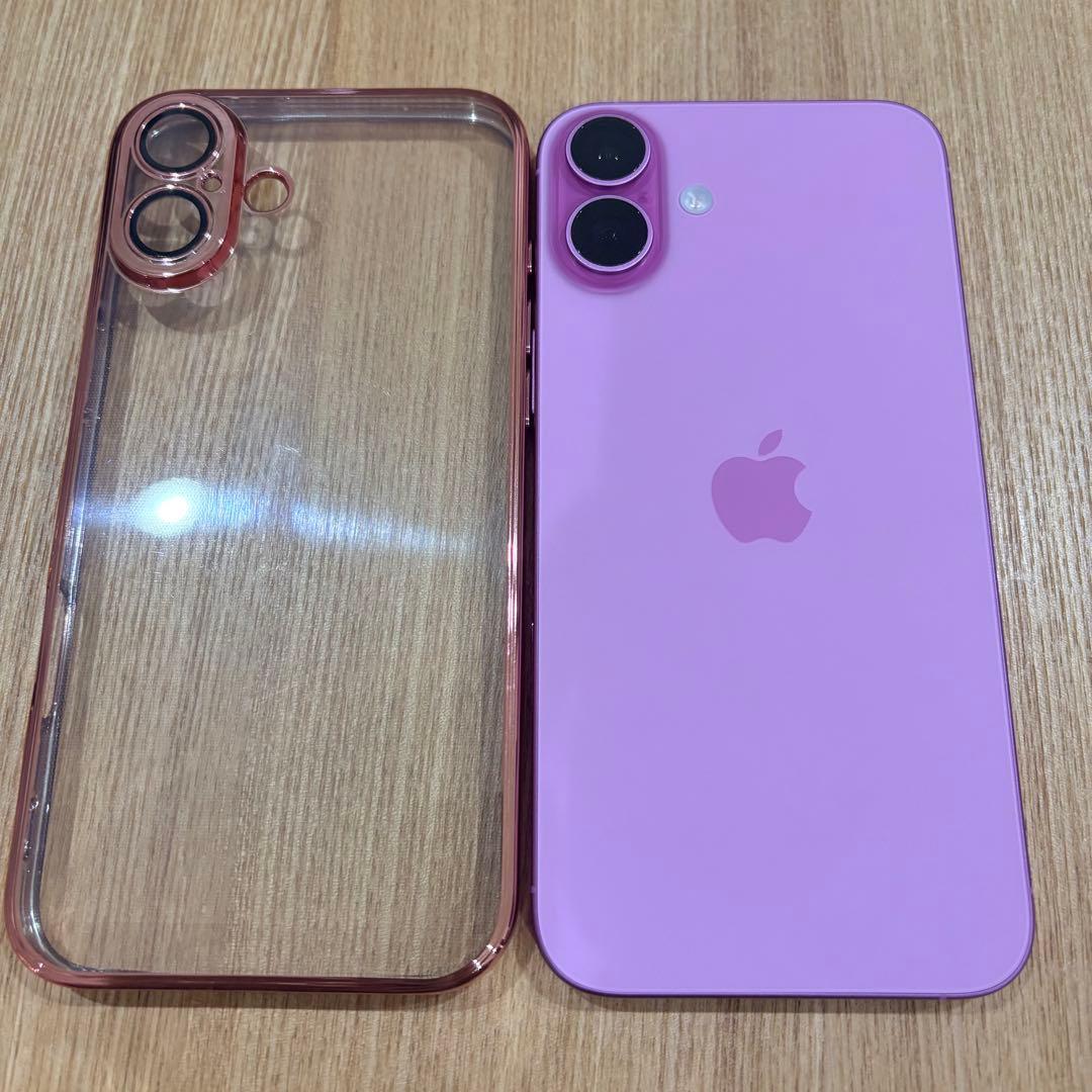 Apple iPhone16plus 本体とケース