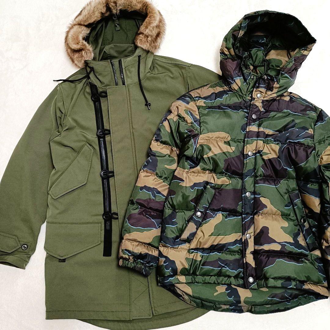 COACH コーチ N-3B モッズコート 3WAY ダウンジャケット カーキ