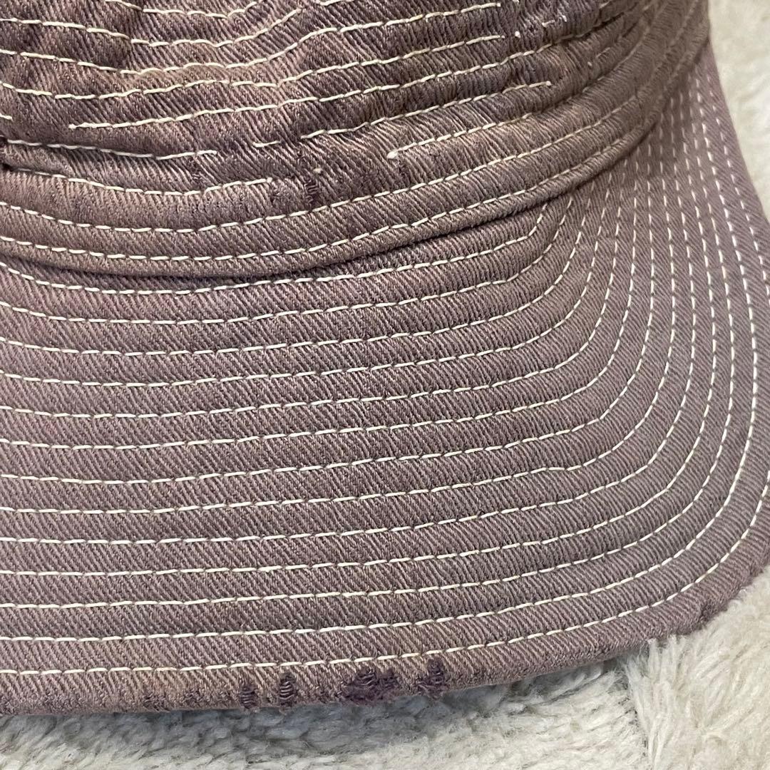 KAPITAL 老人と海 キャップ 初期 岡山製 ネイビー　フェード