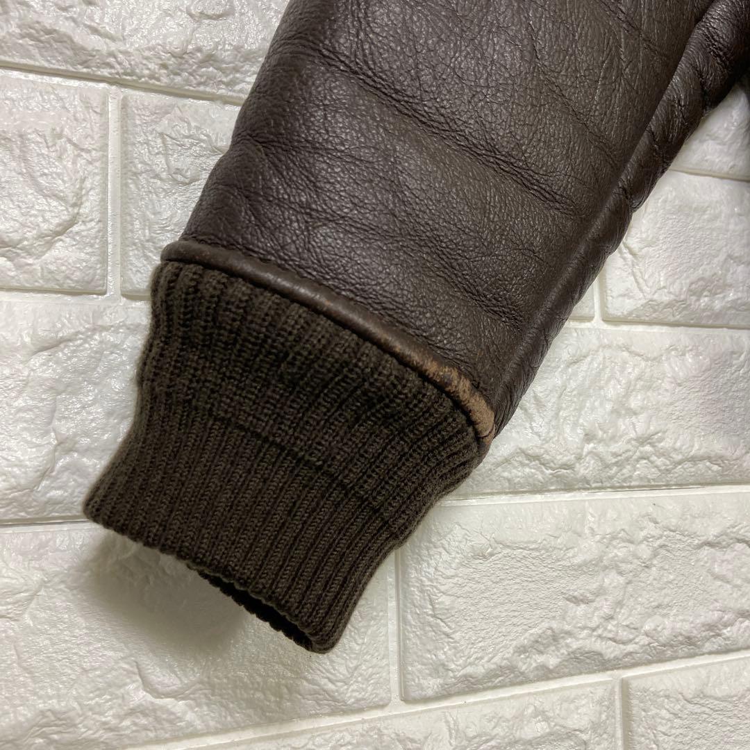 良デザイン U.B By FEDI ムートンジャケット リアルムートン 肉厚 M