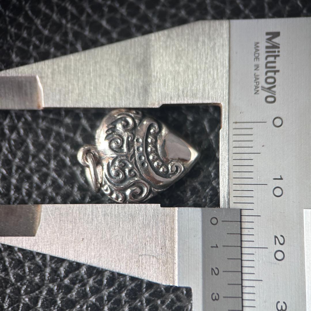スウィートハートジュエリー　WW2　シルバー　唐草模様