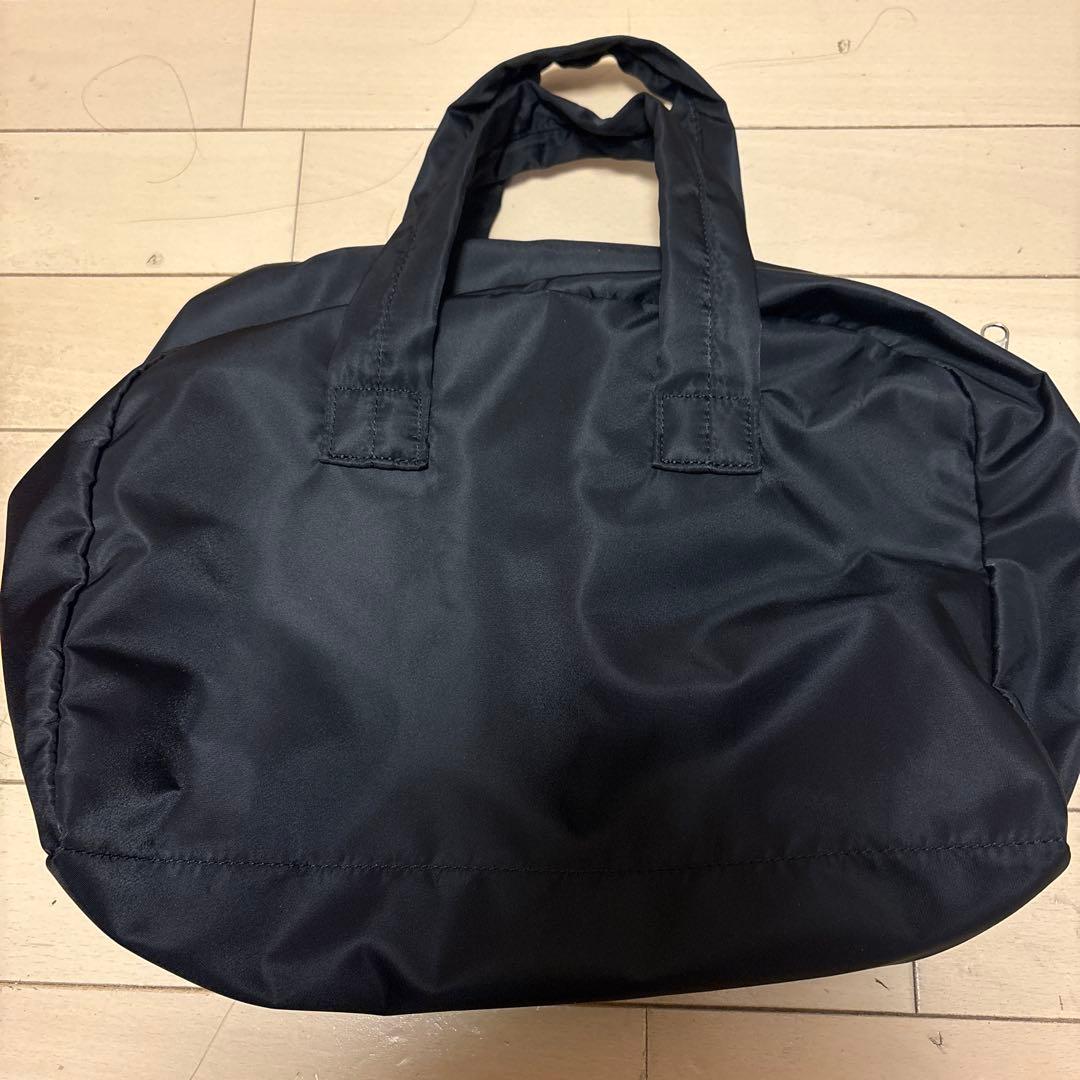 COMME des GARÇONS ブラック ナイロンバッグ　Mサイズ