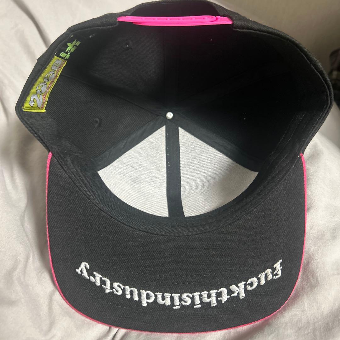fuckthisindustry刺繍キャップ