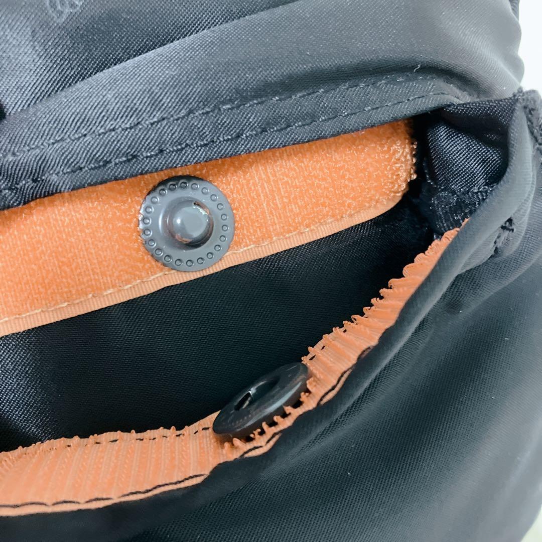 美品 PORTER ポーター タンカー ボディバッグ ウエストバッグ ブラック