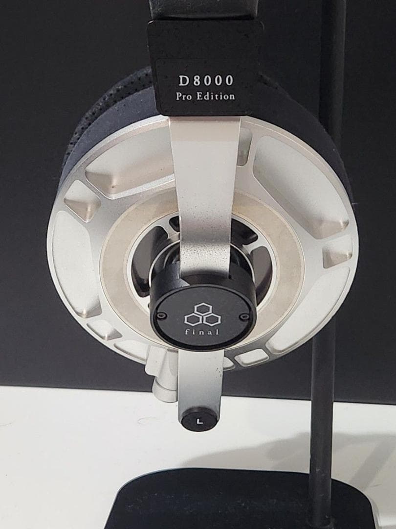 Final D8000 Pro Edition Silver 開放型ヘッドホン