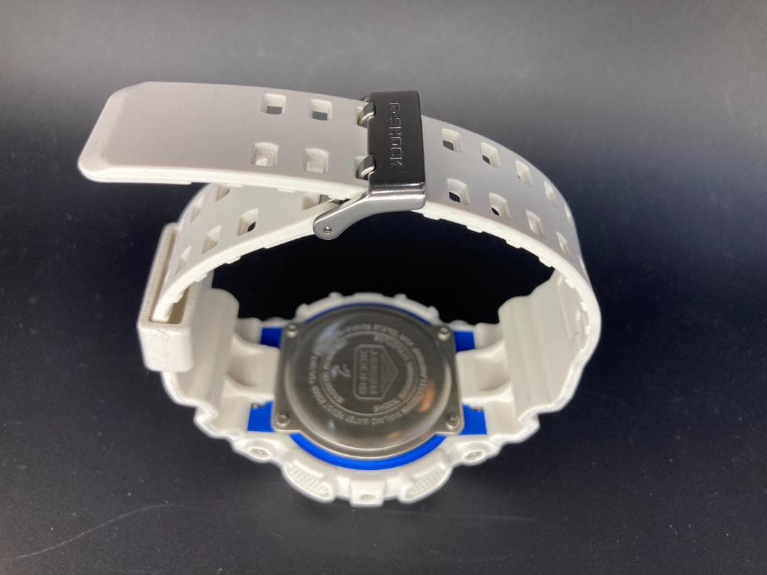 レアカラー カシオ G-SHOCK GA-110HC ホワイト/ブルー 箱説付