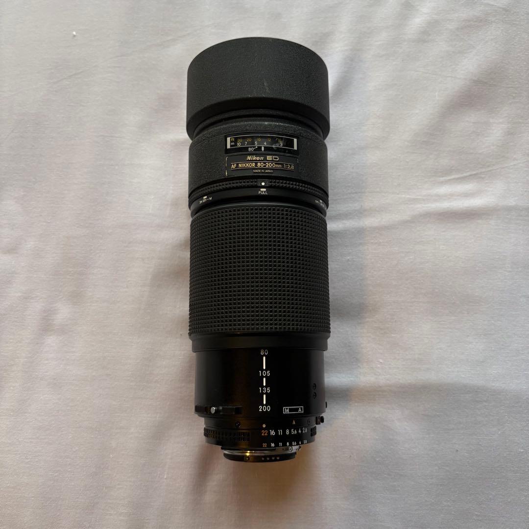 動作OK Nikon レンズ AF NIKKOR 80-200 2.8　ED