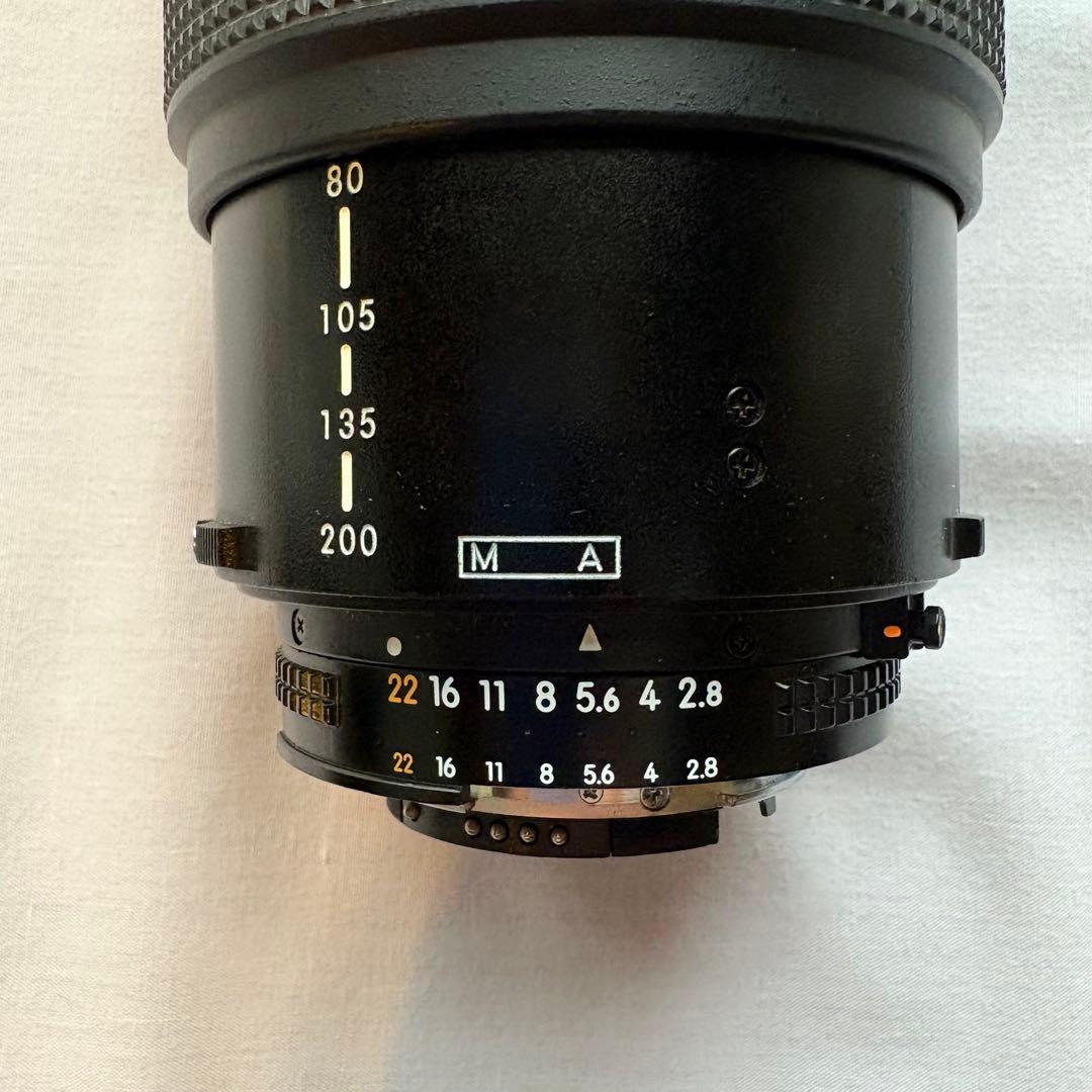 動作OK Nikon レンズ AF NIKKOR 80-200 2.8　ED