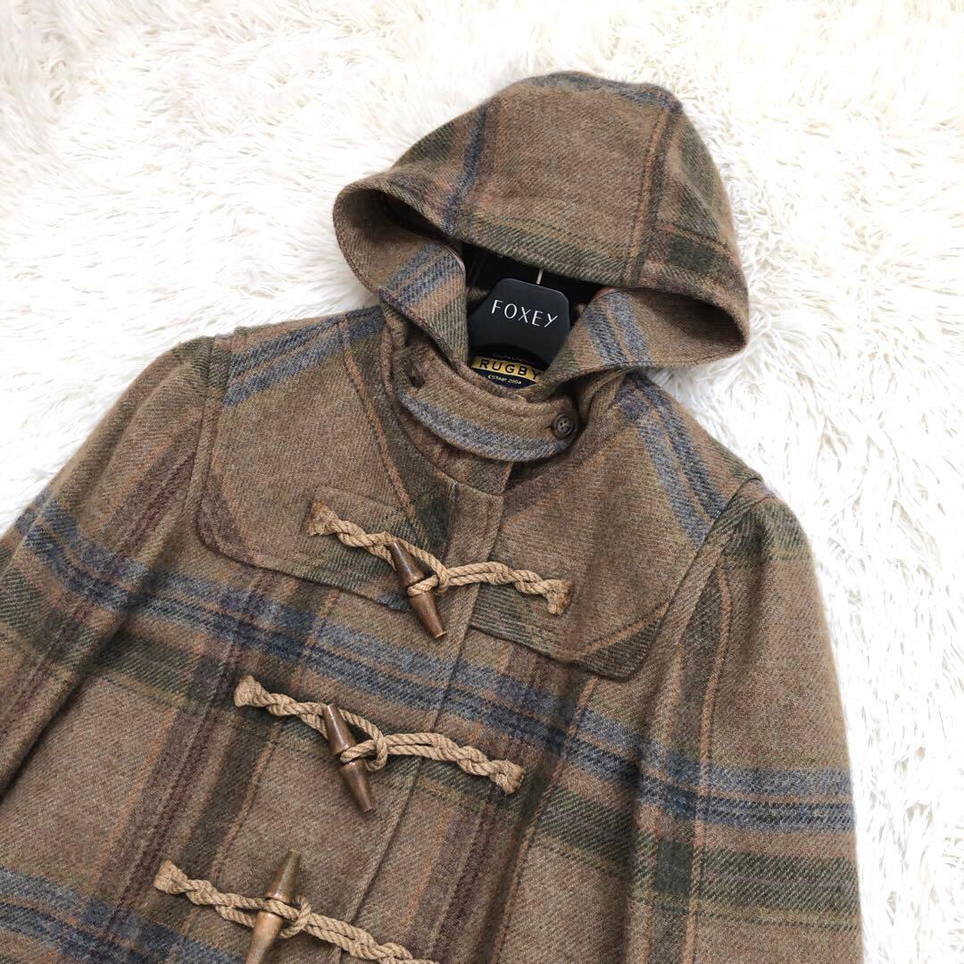 名作✨美品　ラルフローレン　レアモデル　ダッフルコート　チェック柄　人気　完売