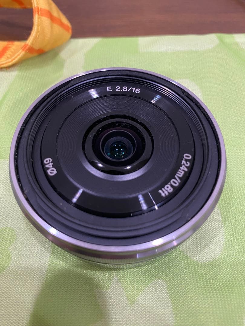Sony E16mm F2.8 SEL16F28 単焦点レンズ