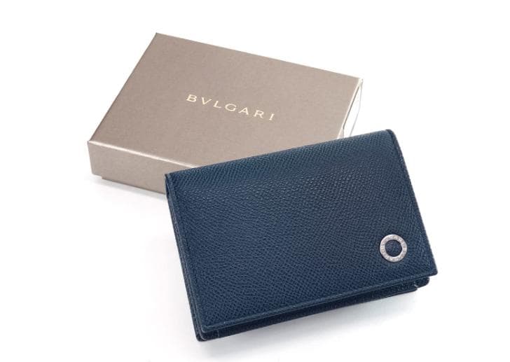 [ブルガリ] 名刺入れ BBMan 288287 メンズ BlueMedium