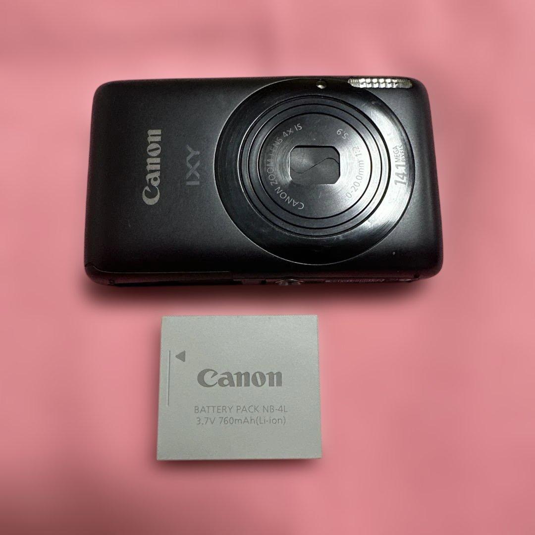 【動作確認済み】Canon IXY 400F キャノンデジカメブラック