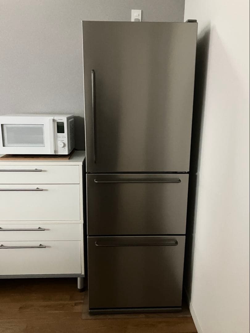 無印良品　ステンレス ノンフロン冷蔵庫　375L