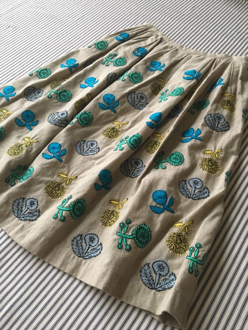 チャコ丸 ミナペルホネン スカート 38