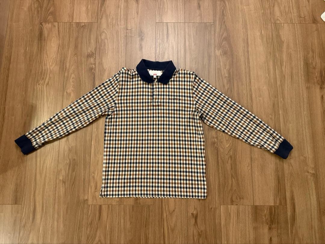 Supreme Aquascutum コラボ　シャツ