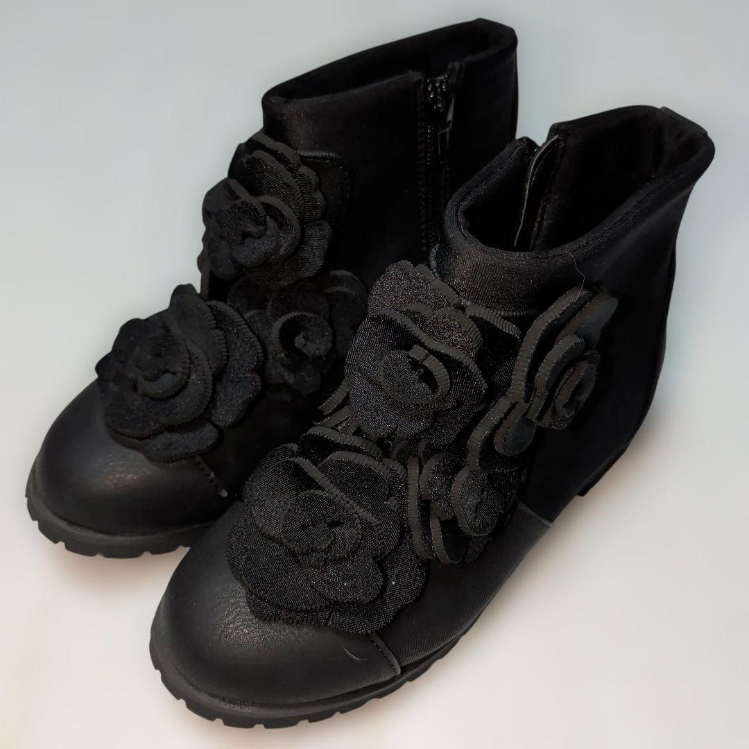 【新品】アナスイミニ★お花付き！ショートブーツ★