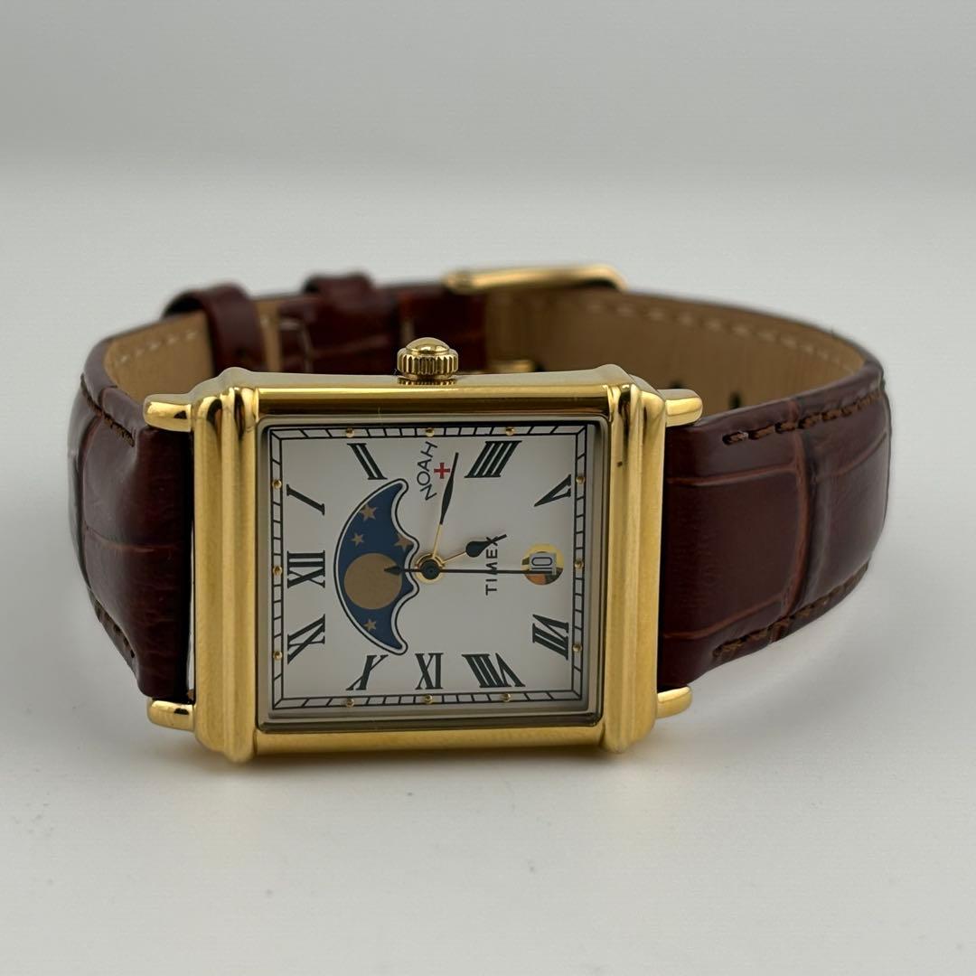 【極美品】ノア × タイメックス ムーンフェイズウォッチ NOAH 箱付